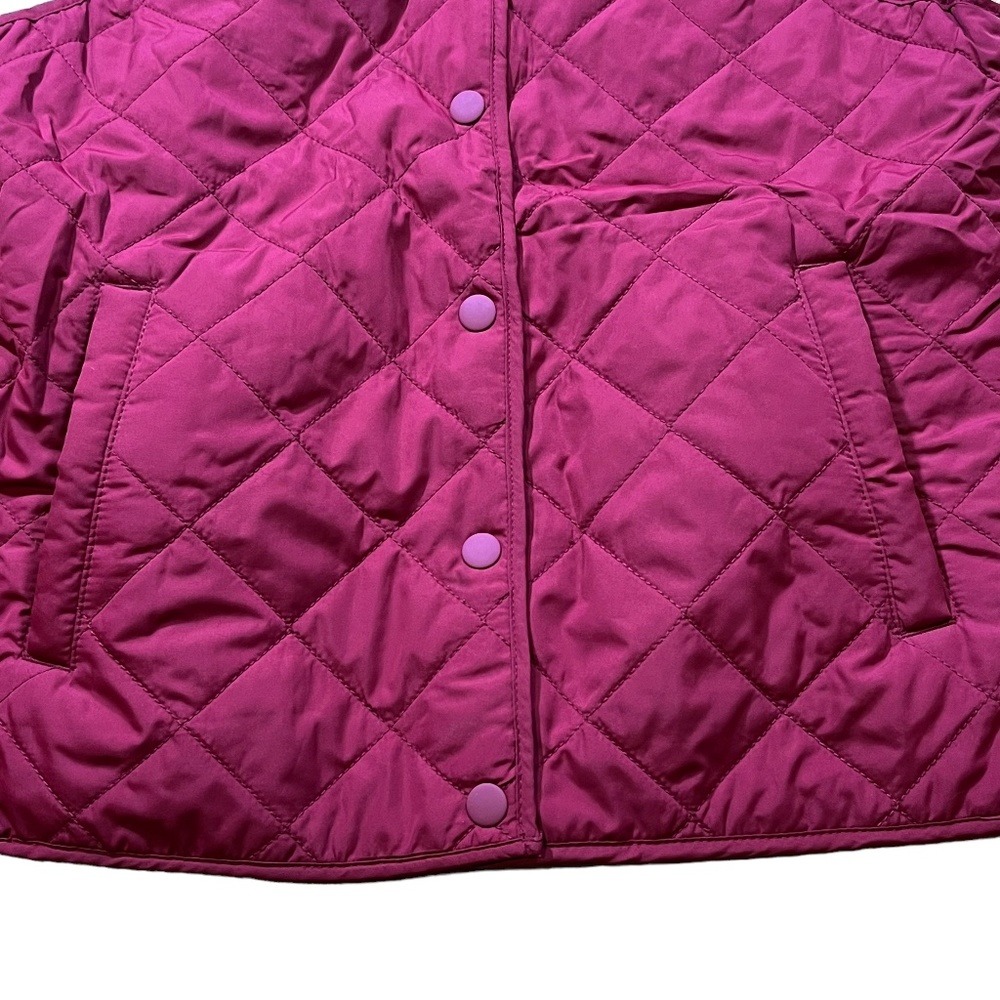 Gap Vest Women’s Small Burgundy Button Down - Picture 4 of 11